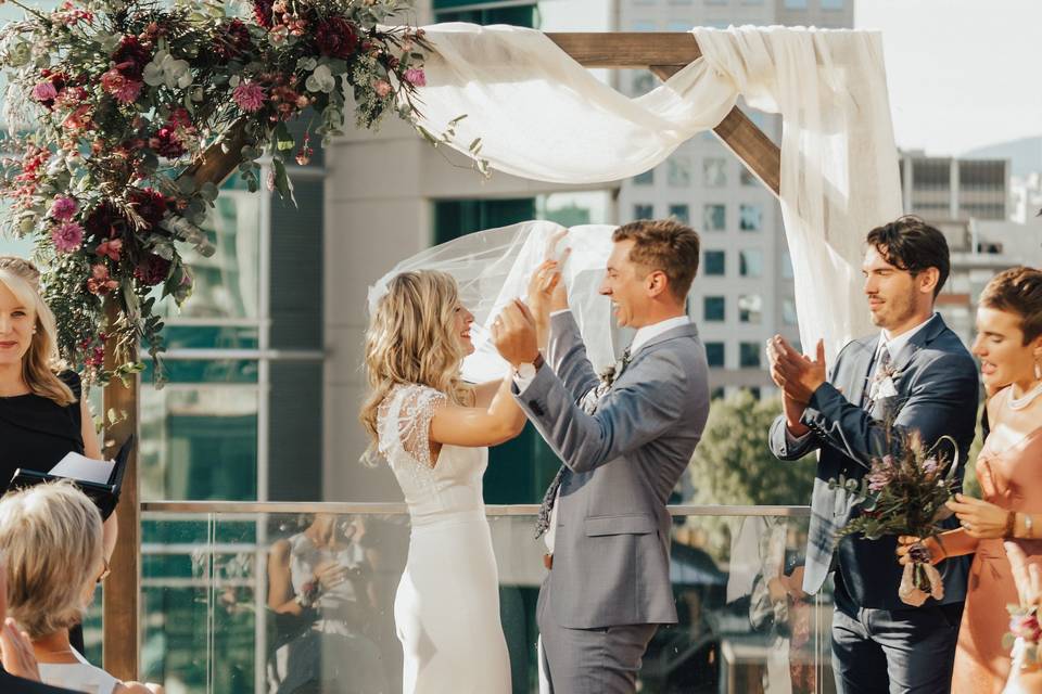 Rooftop Wedding