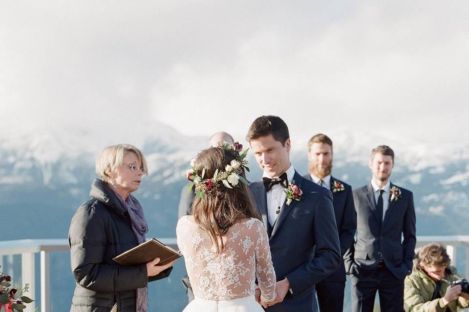 Sea to sky wedding