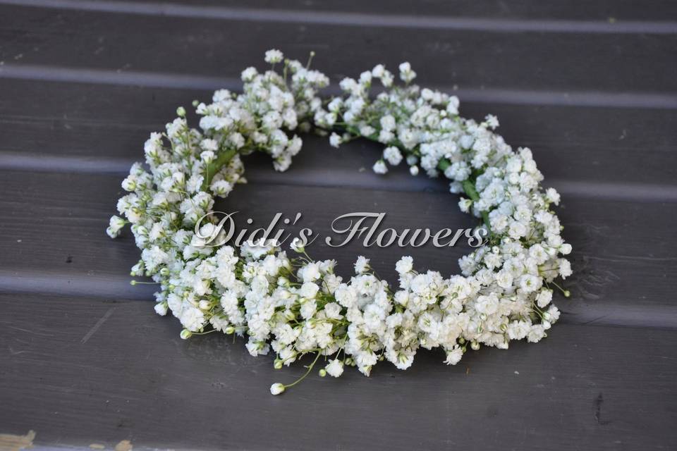 Baby's Breath Crown