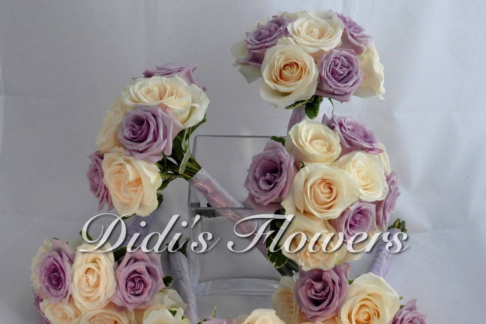 Lavender & Ivory Bridesmaids
