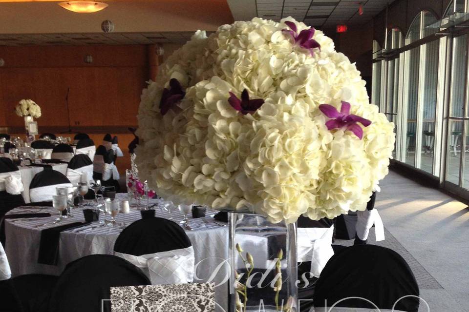 White hydrangeas with purple dendros.jpg