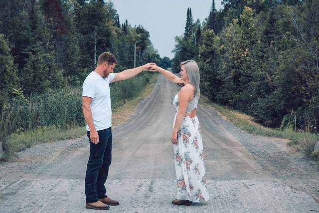 Holding hands
