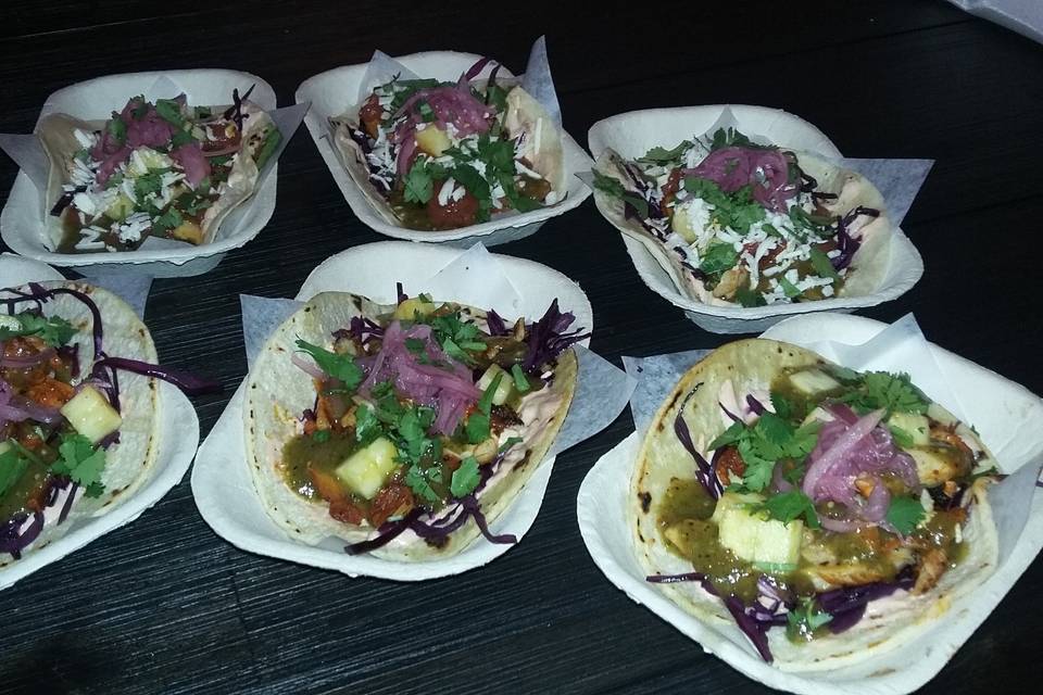 Sample tacos