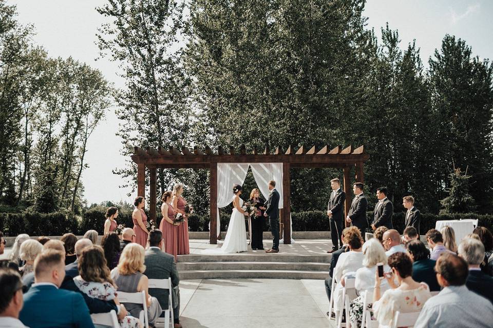 Outdoor Langley Wedding Venue