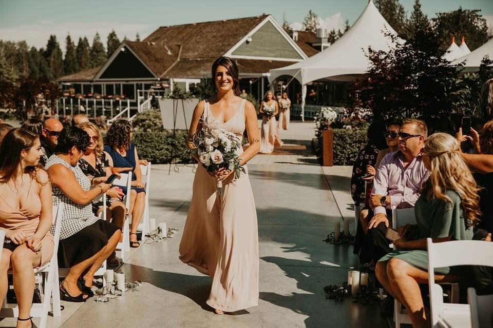 Outdoor Vancouver Wedding