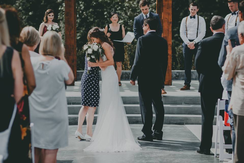 Outdoor Wedding Ceremony BC