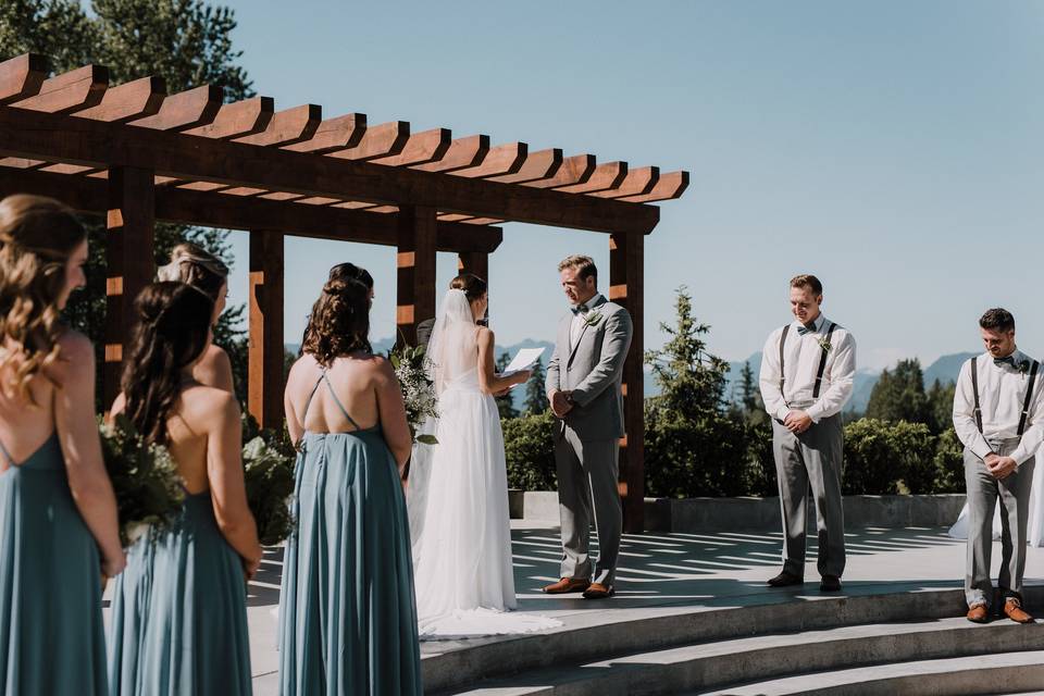 Outdoor Langley Wedding