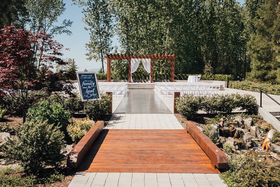 Outdoor Langley Wedding Venue