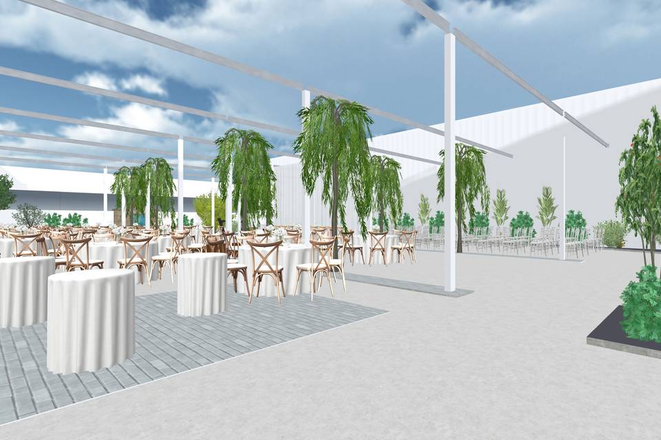 Mock up of finished look