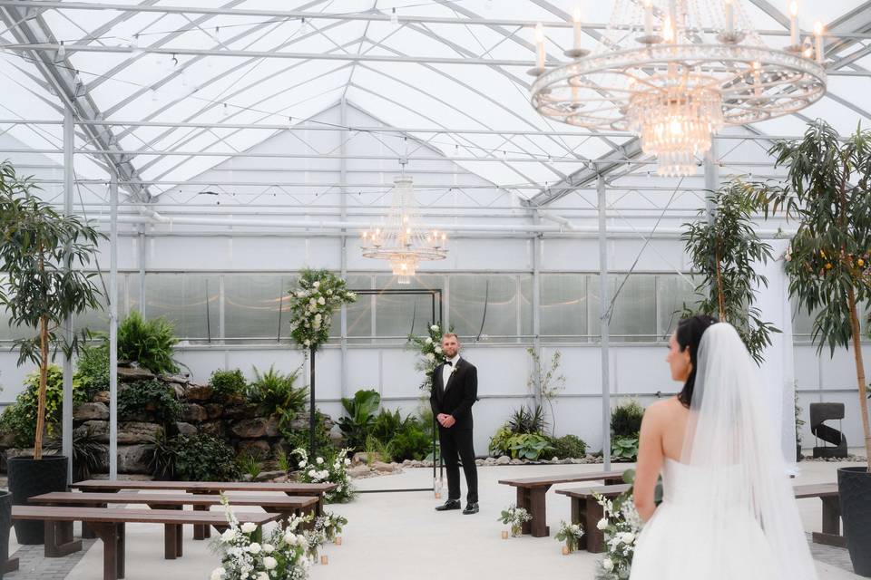 Indoor waterfall/Ceremony
