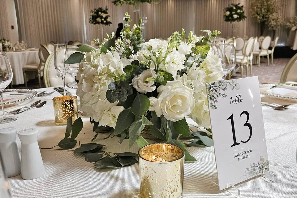 Table numbers