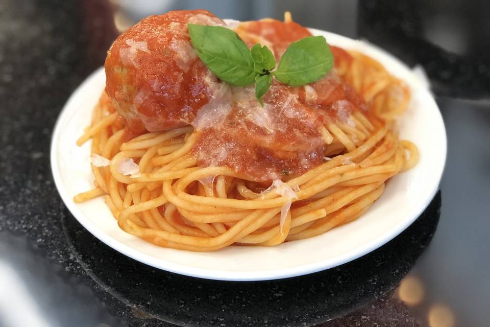 Spaghetti & meatballs Thursday