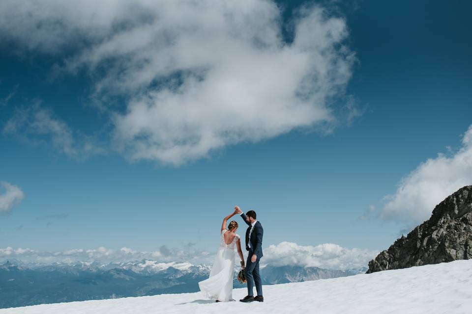 Whistler Helicopter Elopement