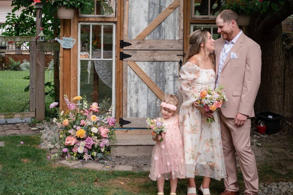 Backyard Wedding