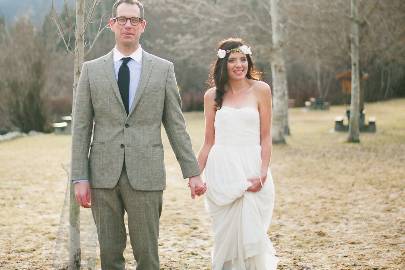 Fall whistler elopement