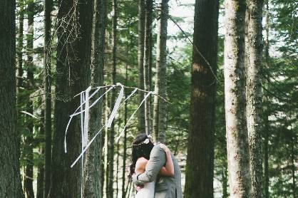 Fall whistler elopement