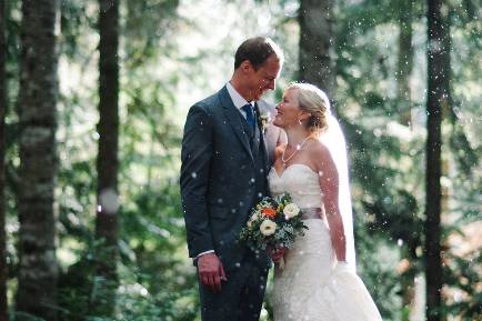 Summer whistler wedding