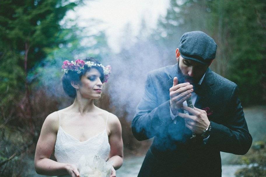 Fall whistler wedding