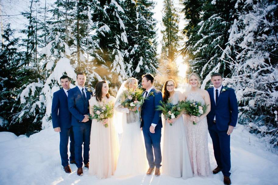 Whistler winter wedding