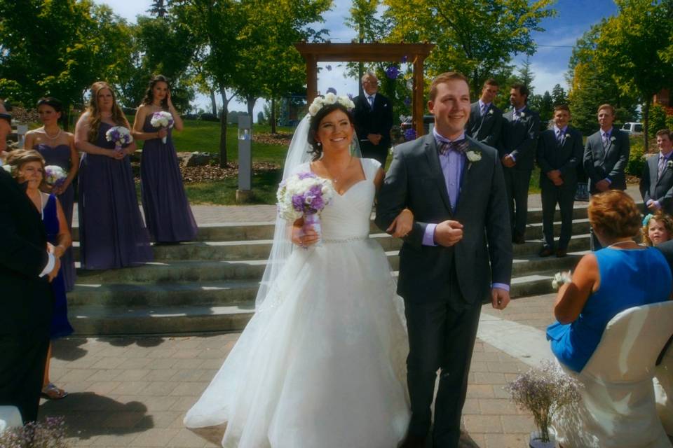 Edmonton wedding videographer