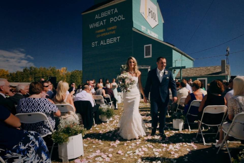 Edmonton wedding videographer