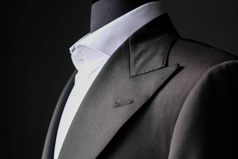 Black Tux-Peak Lapels