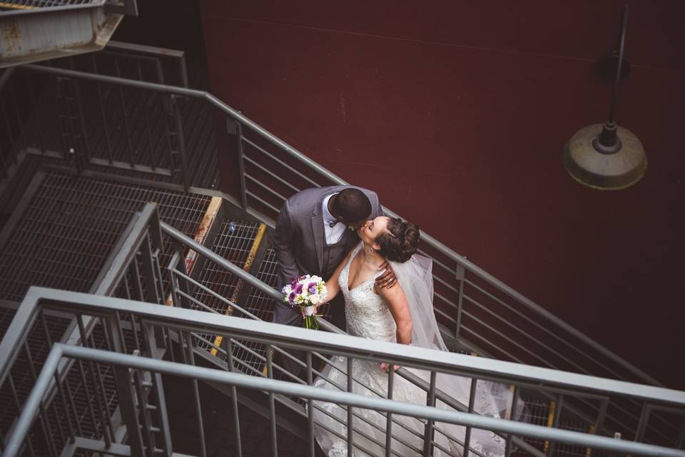 Urban Vancouver wedding