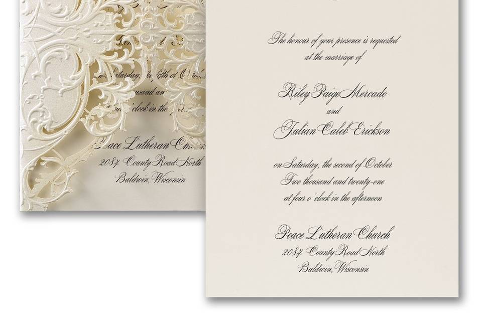 Montreal Wedding Invitations