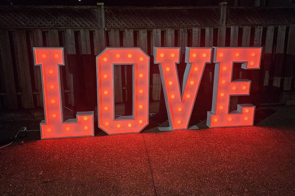 Marquee love rental