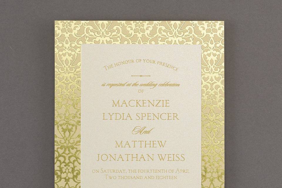 Montreal Wedding Invitations