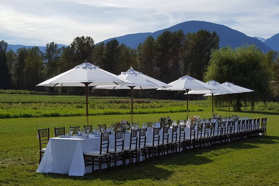 Long Table - North Arm Farm