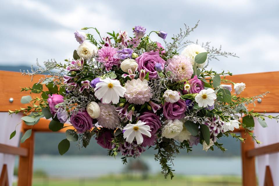 Green and white Bouquet