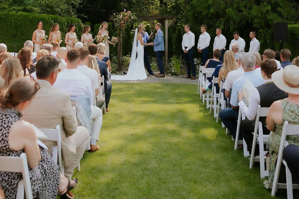 Outdoor Ceremony Site