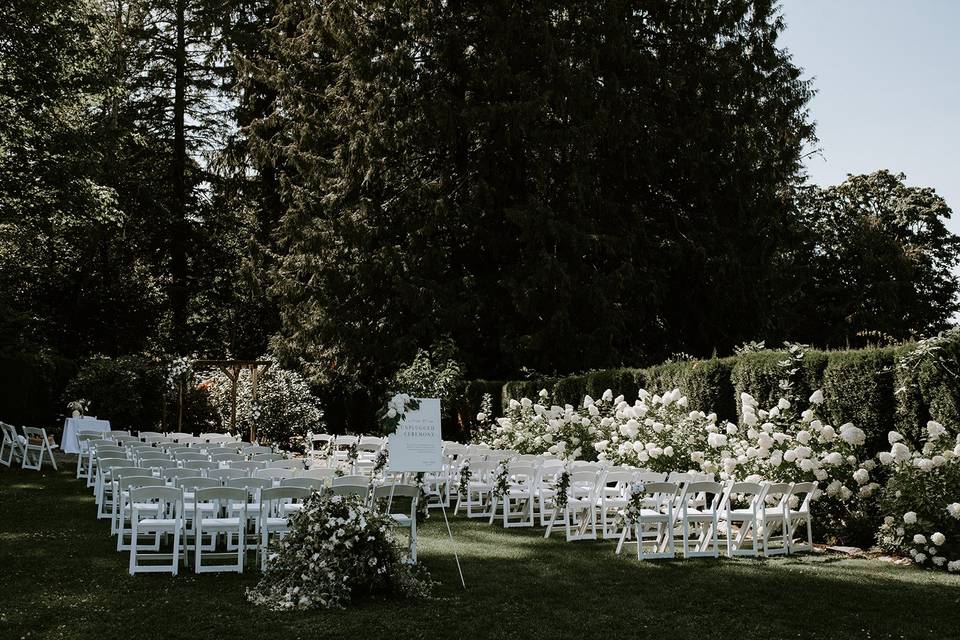 Outdoor Ceremony Site