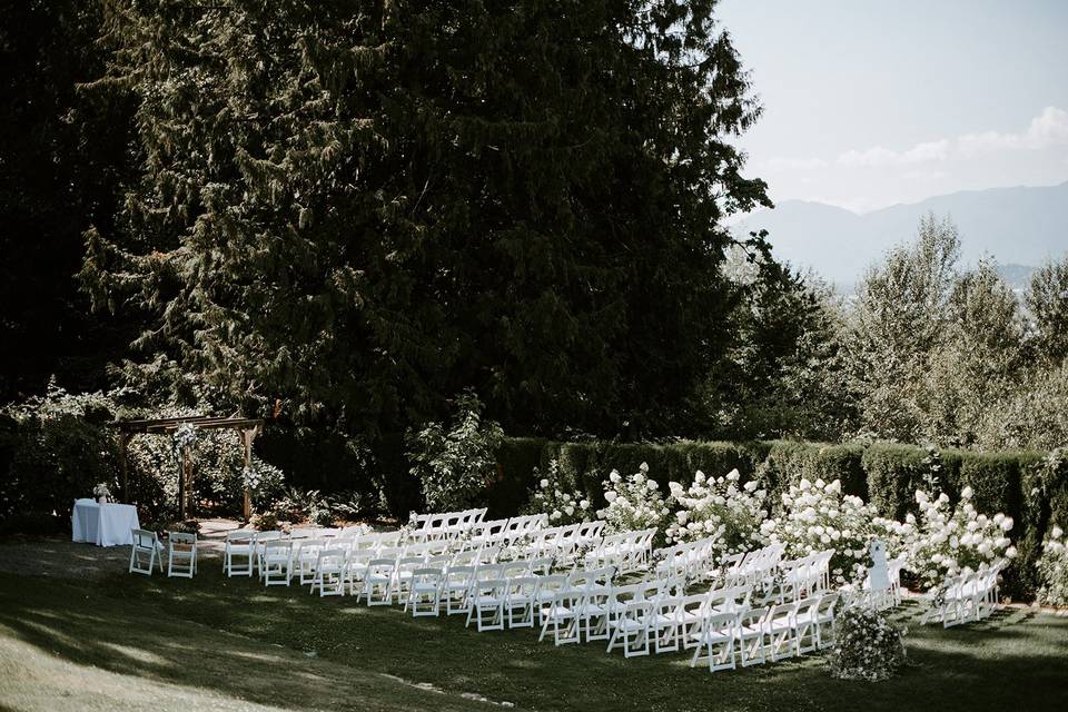 Outdoor Ceremony Site