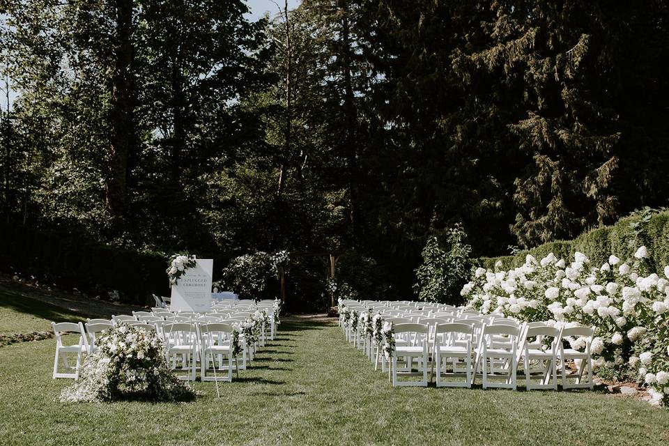 Outdoor Ceremony Site