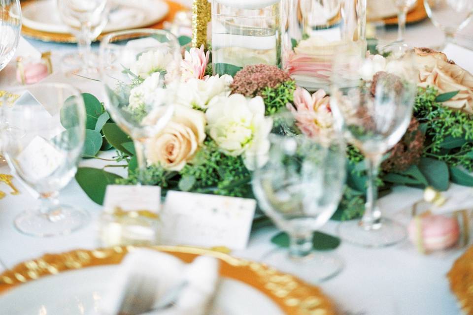 Tablescape in the Pavilion