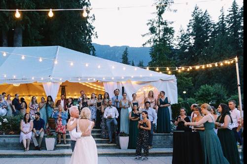 Tent Patio Area