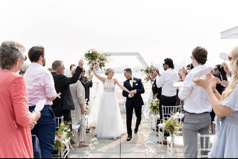 On the Pier.. Beige Weddings