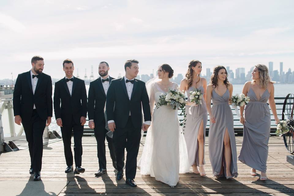 On the Pier.. Beige Weddings