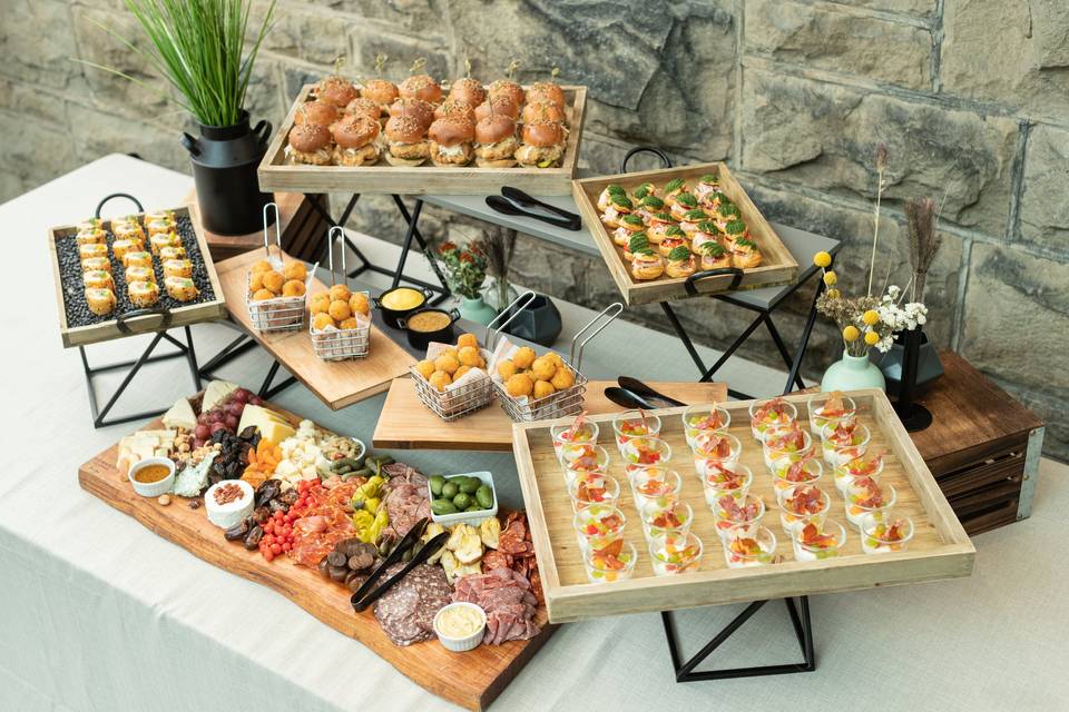 Passed Canapes & Boards