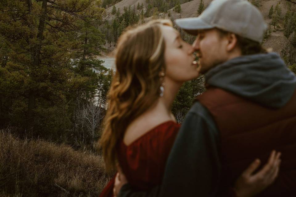 Williams Lake engagement photography