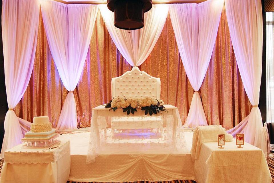 Glam Location & Decor