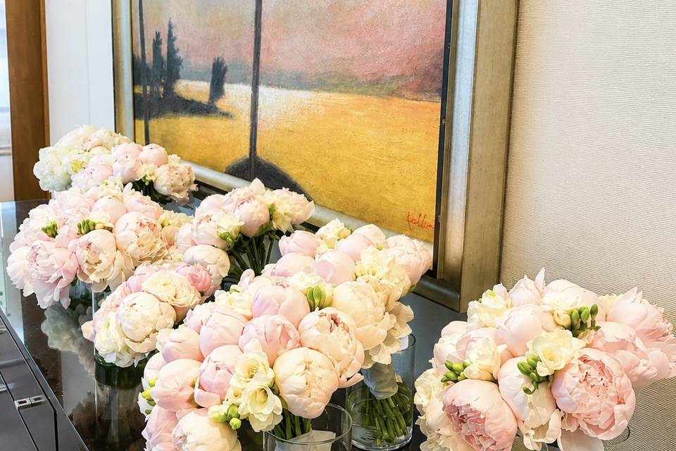 Bridal and Bridesmaid Bouquets