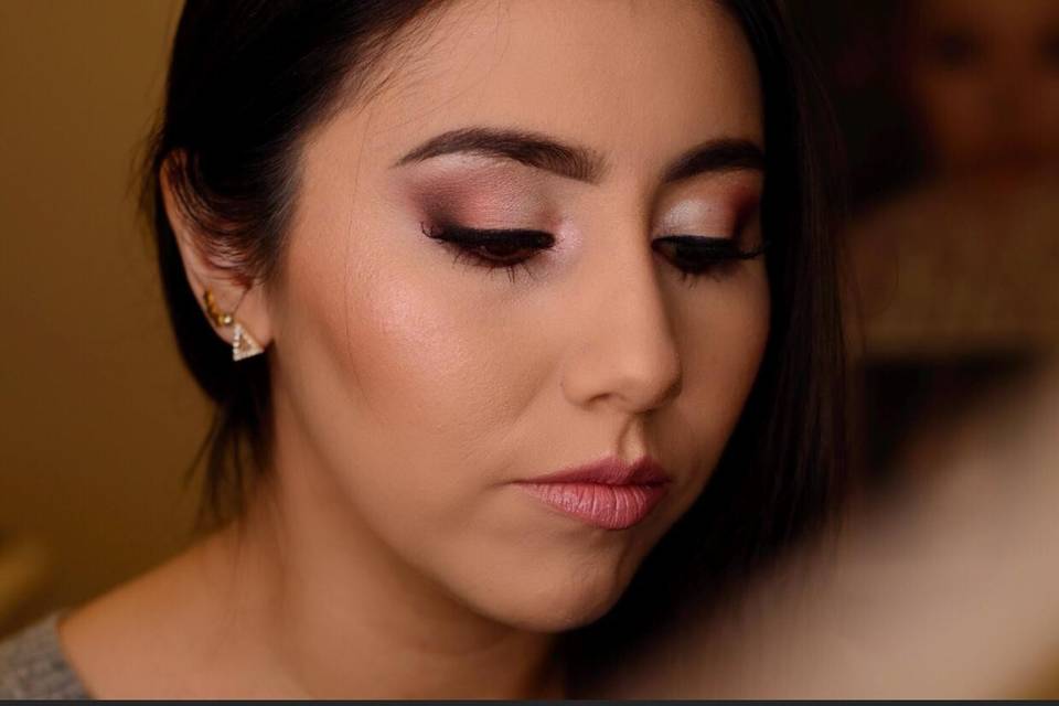 Flawless bridal makeup