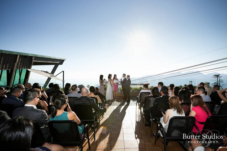 Altitudes Bistro Ceremony