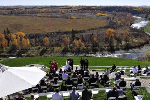 Okotoks, Alberta Riverfront Wedding Venue