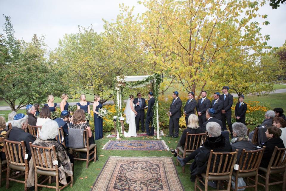 RC Wedding - Lawn Ceremony 1