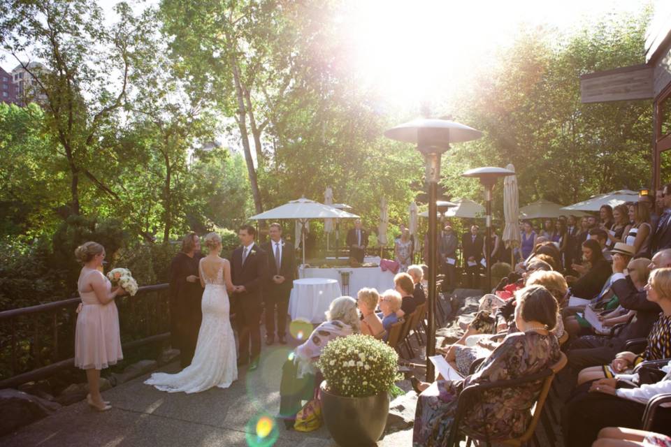 RC Wedding - Patio Ceremony 1