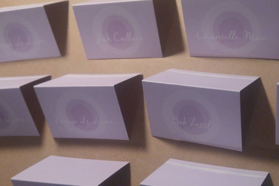 Place cards